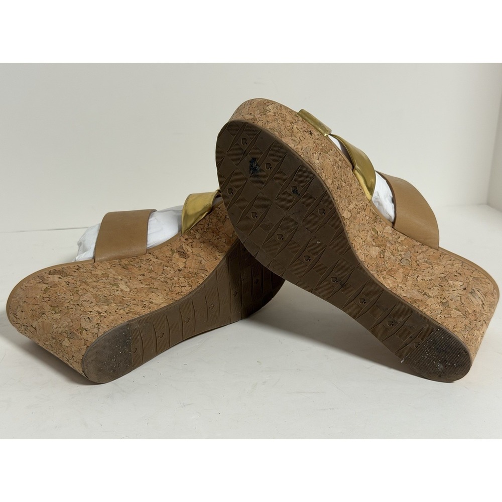 Kate Spade New York "Talula" cork wedge sandals, Women's Size 8M - Picture 7 of 9